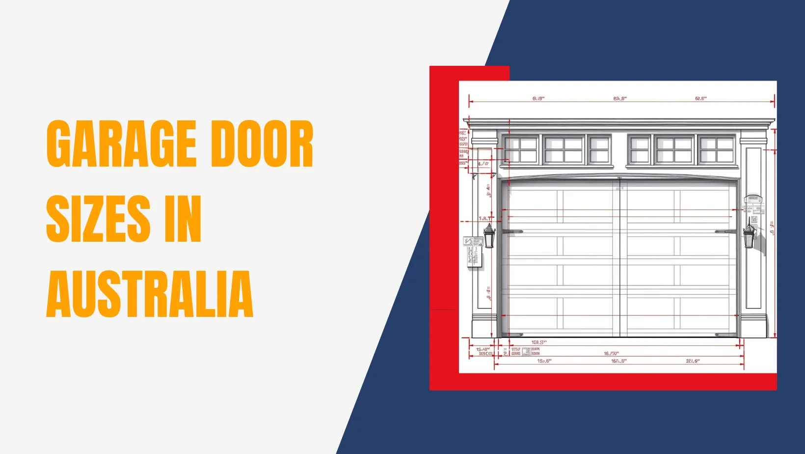 Australian Garage Door Sizes