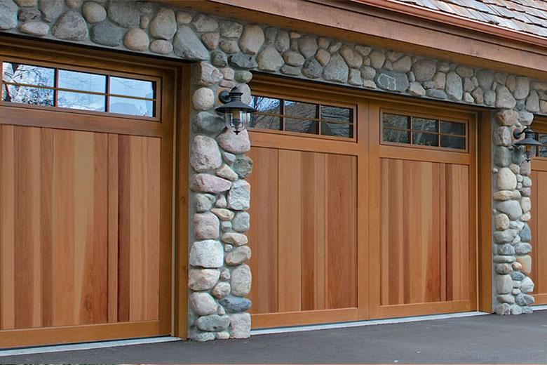 Composite Wood Garage Door for Northern beaches Sydney Homes