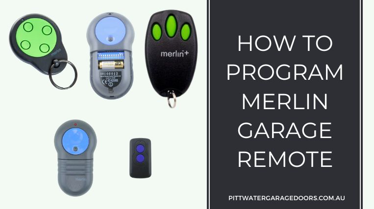 How to Program Merlin Garage Remote